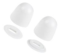 Copribulloni per Wc Bianco in Abs 1 Paio per Bagno