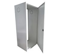 Copricaldaia bianco (PUGLIELLI SRL certificata ISO 9001:2015) 6/10 con Kit di montaggio chiave quadrata e pellicola protettiva (80 x 45 x 33)