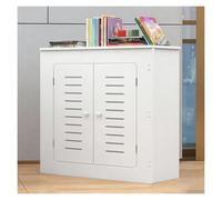 Copricalorifero a Griglia Radiatore Copertura Elevata Resistenza Agli Agenti Atmosferici Copri Caldaia per Interno Cucine e Bagni(60x60x20cm/23.62x23.62x7.87in)