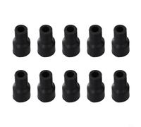 Copricandela Alta Tensione Nera 40mm Copricandela Alta Tensione | Materiale gomma , resistenza per calore elevata, protezione scarica , kit da 10 pezzi