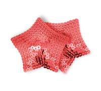 Copricapezzoli a Stelle con Paillettes Ohmama Fetish - Rosso