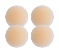 Copricapezzoli Silicone, Riutilizzabili e Lavabili, Forma di Circolo, Copricapezzoli da Donna Autoadesivi Reggiseni Bra Pad per Abito da Sera Abito da Sposa Costume da Bagno e Abiti Senza Schienale