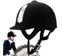 Copricapi equestri, copricapi da equitazione, copricapo da equitazione regolabile, per donne e uomini, cappelli di sicurezza traspiranti per cavalieri equestri per equitazione, snowboard e l