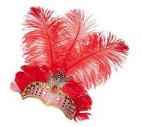 Copricapi per Donne per il Carnevale Fascinator Con Diadema Per Showgirl | Copricapo per Maschere Per Matrimonio, Festa, Carnevale, Festival, Maschera, Cocktail e Raduno