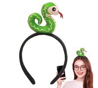 Copricapo 'anno del serpente - Copricapo del serpente dello zodico, divertente fascia per l'anno del serpente | Durrrrable Fascia per l'Anno del Serpente, Accessorio per foto a tema serpente, Gra