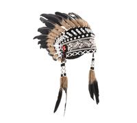 Copricapo artificiale copricapo indiano per le vacanze per esibizioni