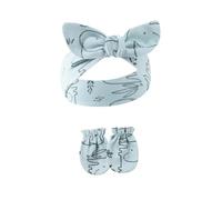 Copricapo comodo del cotone dell'involucro della testa del bambino con gli accessori dei capelli dei guanti anti-presa per il bambino