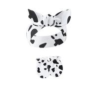 Copricapo comodo del cotone dell'involucro della testa del bambino con gli accessori dei capelli dei guanti anti-presa per il bambino