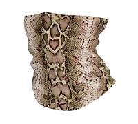 Copricapo con motivo pitone e pelle di serpente, bandana, scaldacollo, fascia per capelli, maschera per il viso, bandana per uomo e donna