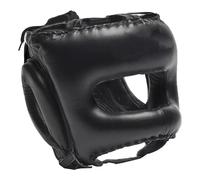 Copricapo da boxe in pelle PU Caschi da boxe Full Face Protezioni per la testa Attrezzature per il fitness per l'allenamento Kickboxing PU Leather Training Sparring Copricapo Caschi