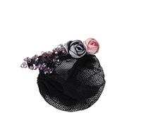 Copricapo da lavoro con fermaglio a molla for capelli invisibile, professionale, for infermiere(Graypowdermesh)