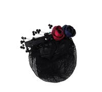 Copricapo da lavoro con fermaglio a molla for capelli invisibile, professionale, for infermiere(RedandBlue mesh)