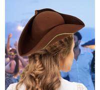 Copricapo da pirata per adulti, uomini e donne per feste, festival e