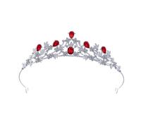 Copricapo da principessa con strass scintillanti, design antiscivolo, struttura in lega, perfetto per spettacoli teatrali, eventi serali, accessori per capelli scintillanti, Misura unica, come