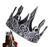 Copricapo da uomo, tiara medievale reale, stile vintage, accessorio decorativo per capelli, accessorio per capelli, design classico ed elegante, per balli, matrimoni, feste, cosplay