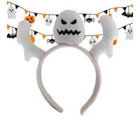 Copricapo di costume di Halloween - banda di testa Funny Clip Bangs | Halloween Ghost Head Band | Decorazione per capelli cosplay per feste a tema per esibizioni di carnevale per le feste familiari