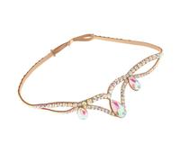 Copricapo di danza del ventre con strass Copricapo sulla fronte per il palco