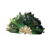 Copricapo di piume artificiali, cappello indiano per spettacoli di danza