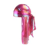 Copricapo Durag Copricapo Poliestere Straccio Uomini/Donne Coda Baseball Berretti Cappelli Estivi Uomini, A, Taglia unica