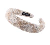 Copricapo Elegante, spesso e largo, for capelli, tessuto, lavaggio del viso, piccole fasce for capelli femminili classiche in stile profumato(C)