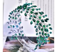 Copricapo fatto a mano per matrimonio, gioielli da sposa, accessori per capelli, copricapo con strass, Hp799-GN8