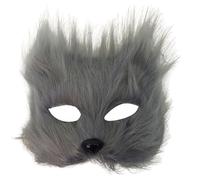 Copricapo in peluche di alta qualità, mezzo regolabile, per cosplay, feste in costume, eventi di Halloween e uso scenico di Halloween, con lavorazione dettagliata