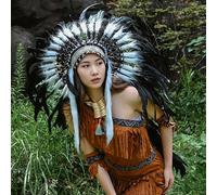 Copricapo Indiano Nativo Americano, Accessori Per La Testa Per Feste, Carnevale