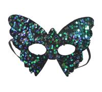 Copricapo mascherato - Mezza costume farfalla brillante - Copricapo per Halloween, carnevale, sveglia, Natale, circo, crociera, festival, cosplay, discoteche