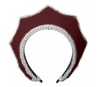 Copricapo medievale rinascimentale da regina Tudor da donna Anne Boleyn fascia elisabettiana vittoriana reale coronet cappuccio tiara cappello