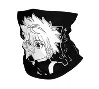 Copricapo Multifunzione Fascia invernale per capelli e scaldacollo Hunter X Hunter uomo e donna sciarpa tubolare da sci e corsa bandana per il viso Killua Zoldyck
