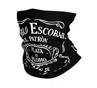 Copricapo Multifunzione Pablo Escobar Narcos El Patron Bandana al Collo Ghetta Stampato un Passamontagna Maschera Viso Sciarpa Multi-uso di Copricapo di Equitazione per Adulti per Tutta la Stagione