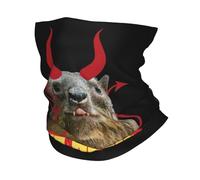 Copricapo Multifunzione Rock Hyrax Diavolo Bandana Al Collo Di Copertura Avvolgere Stampato Maschera Sciarpa Multifunzione Maschera Per Il Viso All'Aperto Di Sport Per Gli Uomini Donne Adulti Inverno