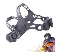 Copricapo per casco da saldatura, cinturino regolabile per casco, design con fascia sostituibile, fascia per caschi con foro quadrato, comoda imbracatura per saldatore, protezione per saldatura di