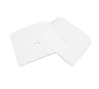 Copricapo per massaggi Monouso Morbido Confortevole Tessuto Non Tessuto Copricapo per Salone SPA Skin Management Center 200 Pezzi Bianco