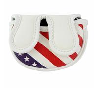 Copricapo per mazza da golf Copri-putter per albero centrale a stelle e strisce