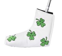 Copricapo per mazze da golf, coperture per putter | Clover Design Pings Putter Cover - Copertura per la testa protettiva della testa del modello, da golf per il terreno di