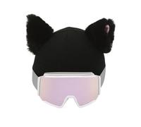 Copricapo per orecchie di gatto - Custodia protettiva in peluche per | Copricapo, accessorio decorativo carino, per sport invernali, seta di latte, flanella e protezione morbida