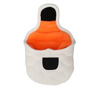 Copricapo per putter da golf in PU, copricapo per mazza da golf bianco per putter a mazza, materiale in PU morbido e resistente con chiusura a nastro adesivo robusto, copertura pro (Semicerchio)