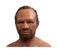 Copricapo per testa di vecchio, da uomo, spaventoso per Halloween, in lattice, con fori per gli occhi senza cuciture, per feste, cosplay, case infestate,