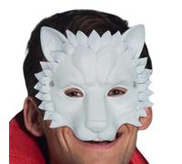 Copricapo per viso Leone adulto realistico, traspirante e leggero | Copricapo Bufala Animale per una Per Donne e Uomini Natale Ringraziamento Festa Carnevale Pasqua