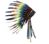 Copricapo piumato alla moda accessorio per la casa, accessori per fotografia, copricapo leggero per feste a tema, copricapo piumato