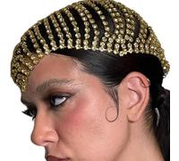 Copricapo regolabile a strati alla moda da sposa per gli appassionati di feste e amanti della moda