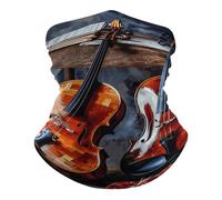 Copricapo Violin And Cello Adatto A Ogni Condizione Meteo Coprifaccia Lavabile Paracollo per attività All'Aperto Uso Quotidiano Festival 2 Pezzi