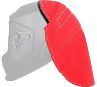 Copricasco per saldatura con guarnizione a pressione, cappuccio di protezione completa esteso, accessorio per la maggior parte dei caschi da saldatura, nero