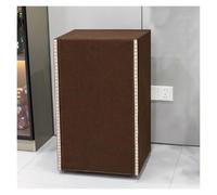Copricaso per Cassaforte Copertura tinta unita per cassaforte, protezione lavabile anti-graffio e impermeabile per lock box, ufficio, audio e scaffali(Brown,22x12x18"/55x30x45cm)