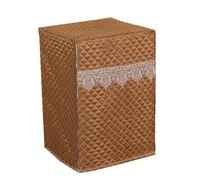 Copricaso per Cassaforte Coperture imbottite e trapuntate per cassaforte, dimensioni personalizzabili, resistenti ai graffi per scaffali, umidificatori, lavatrici(Brown,16x16x59in/40x40x150cm)