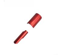 Copricatena CNC Antiscratch per Brompton Pieghevole | Alluminio CNC anodizzato, adesivo biadesionale , protezione ottimale, fit personalizzato Brompton(red)