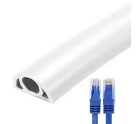 Copricavi elettrici da pavimento,Copricavi da pavimento, Coperture per prolunghe in PVC morbido ignifugo per, Pavimento spegnicavo autoadesivo, coperture isolate per cavi di prolunga per cav