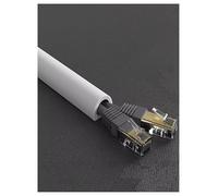 Copricavo da pavimento, protezione, prolunga, canalina di cablaggio, cavo elettrico, gestisci l'organizzatore for nascondere l'ufficio, la casa, l'officina, il magazzino, il garage(Color3,8meter)