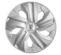 Copricerchi 15" Blade Momo argento/carbon Set 4 universali resistenti e rapido